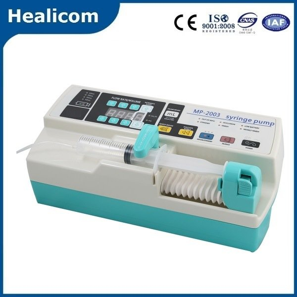 HSP-3 Medical Portable Infusion Syringe Pump ម៉ាស៊ីនបូមទឹកចាក់អេឡិចត្រូនិច