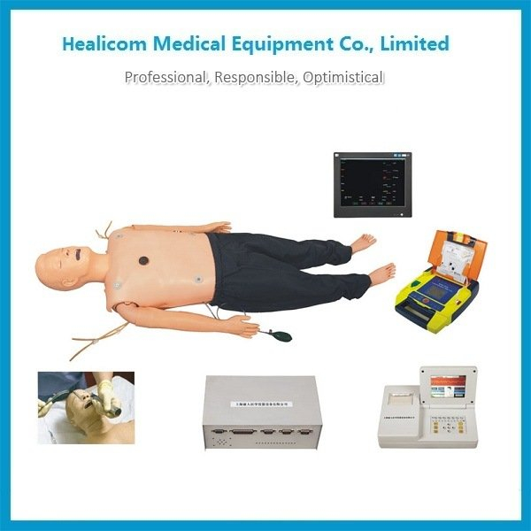 ការបណ្តុះបណ្តាលគិលានុបដ្ឋាយិកា H-ACLS850 Manikin/Mannequin Medical Dummy