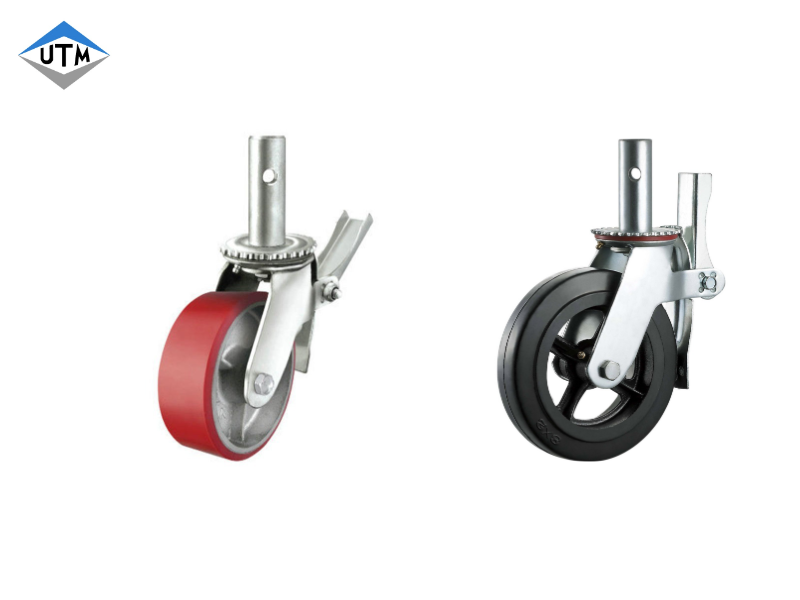 scaffolding caster wheels роликовые колеса для строительных лесов