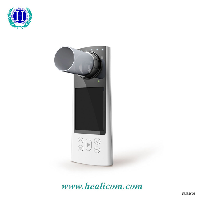 តម្លៃថោកបំផុត HSP80B Pulmonary Lung Function Tests Analyzer Portable Spirometer spirometry lung test devices