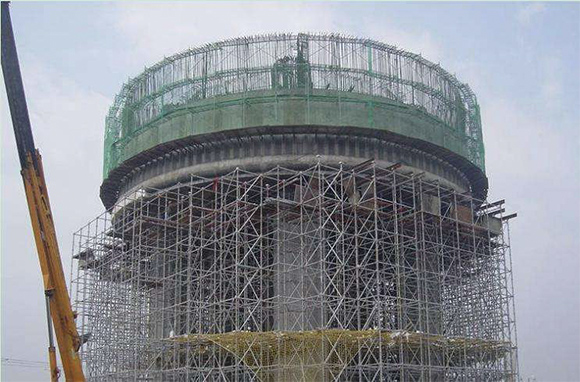 Ringlock Scaffolding System Application Applicazione del sistema di ponteggi Ringlock