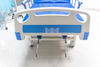 Equipo médico hospitalario al mejor precio DP-M002 ABS Cama de paciente manual ajustable de dos manivelas con barandilla