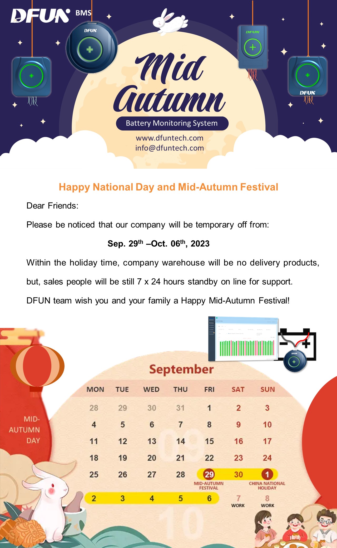 Happy Mid-Autumn Festival جشنواره نیمه پاییز مبارک