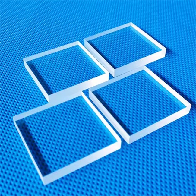 High temperature resistant high temperature furnace observation window quartz glass plate Hochtemperaturbeständige Hochtemperaturofen-Beobachtungsfenster-Quarzglasplatte