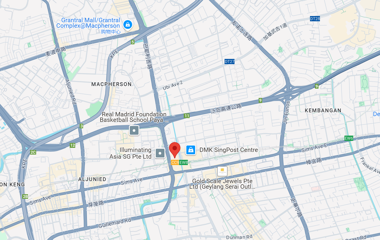 COREY POWER (SINGAPORE) PTE. LTD.Location COREY POTENZA (SINGAPORE) PTE. LTD.Posizione