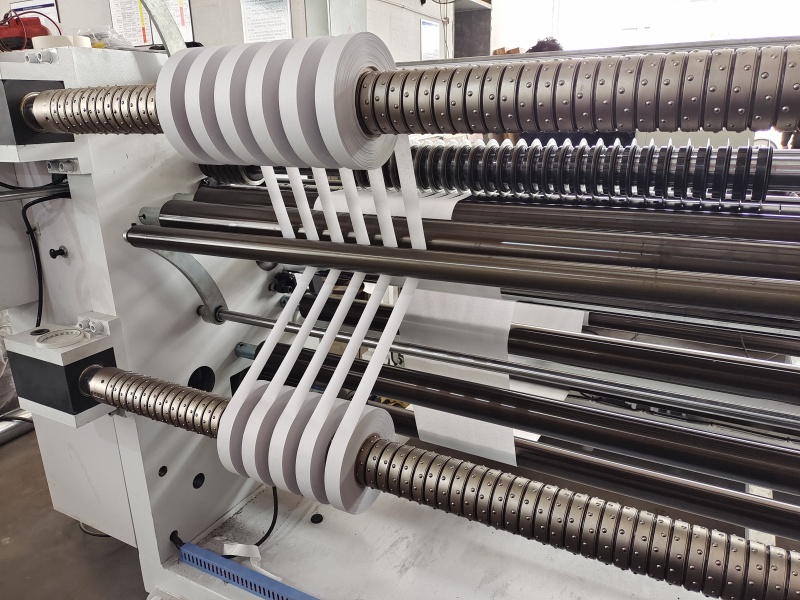 slitting machine slitting effect اثر برش دستگاه برش