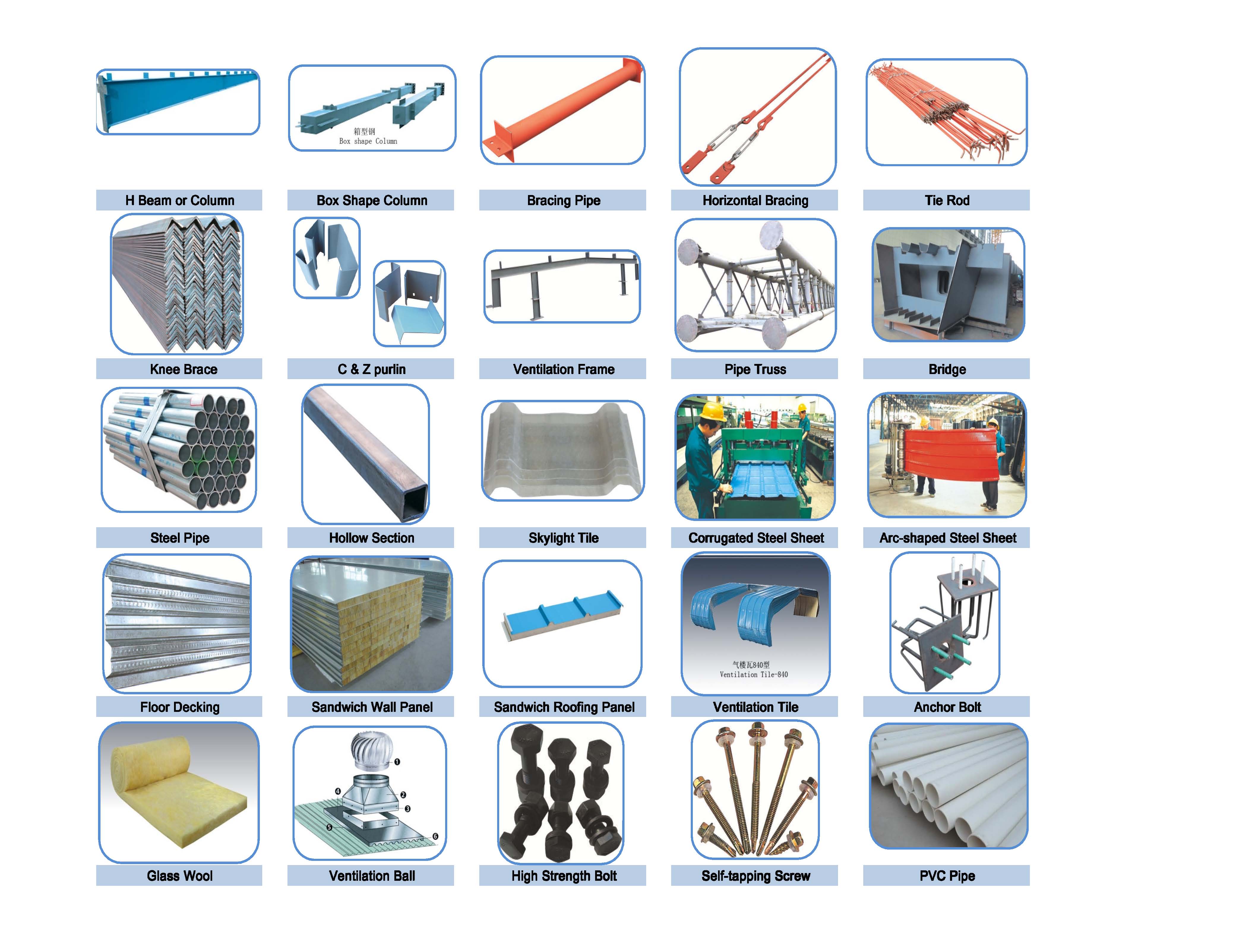 Steel Parts and Accessory 철강 부품 및 액세서리