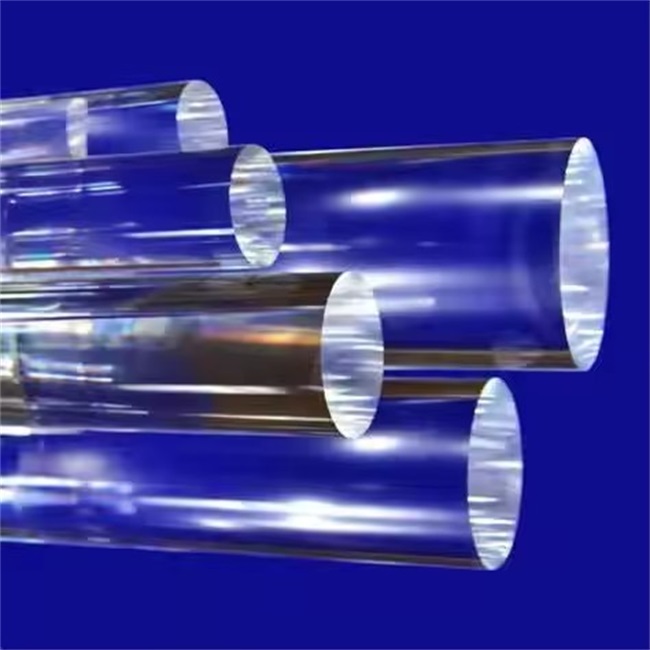 5-200mm transparent optical fused silica glass rod factory Usine de tiges de verre de silice fondue optique transparente de 5 à 200 mm
