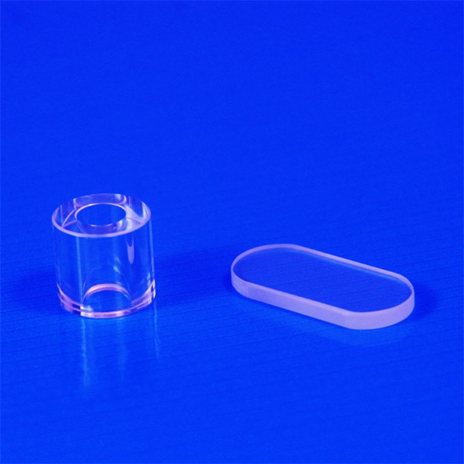 High transmittance infrared camera quartz glass plate Quarzglasplatte mit hoher Lichtdurchlässigkeit für Infrarotkameras