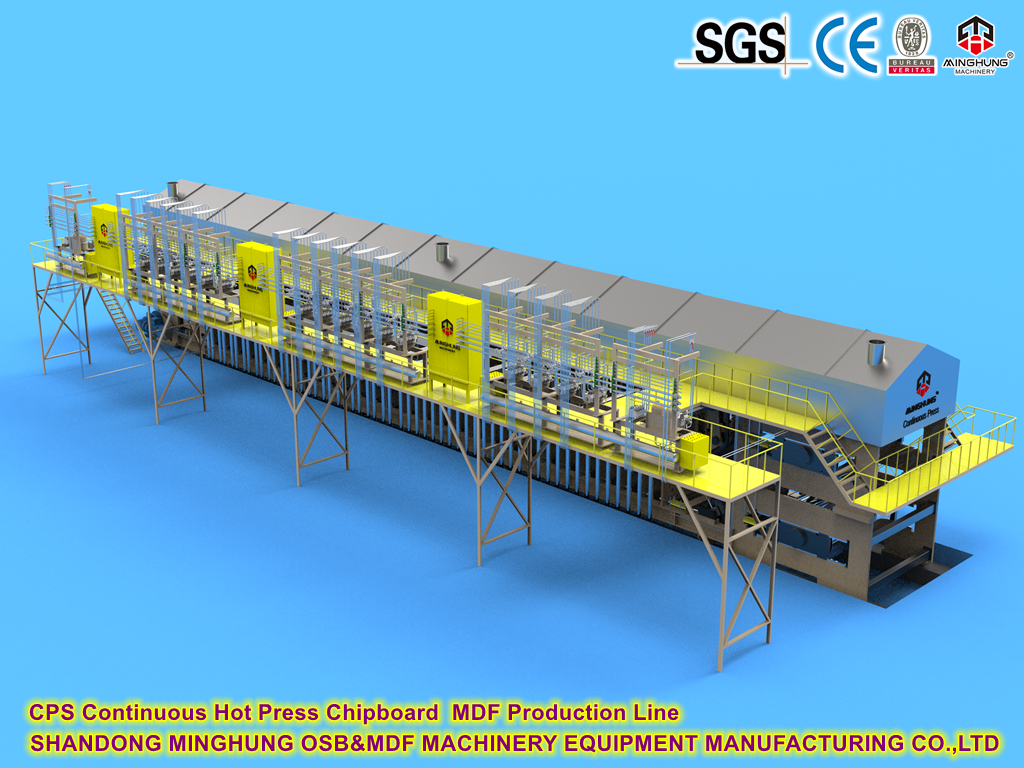 Continuous Hot Press for OSB production line MDF OSB önümçilik liniýasy üçin üznüksiz gyzgyn metbugat