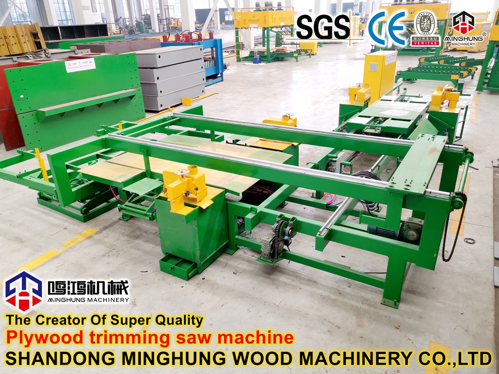 plywood trimming saw machine Kantenschneidemaschine