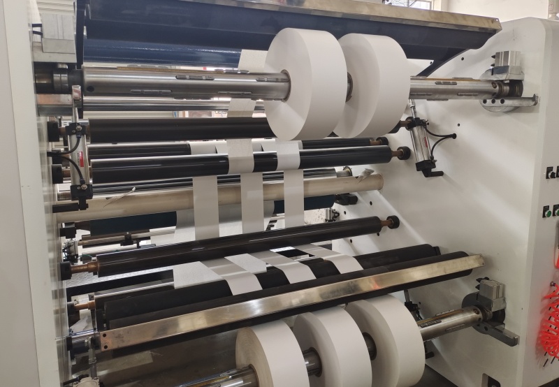 slitting machine slitting effect اثر برش دستگاه برش