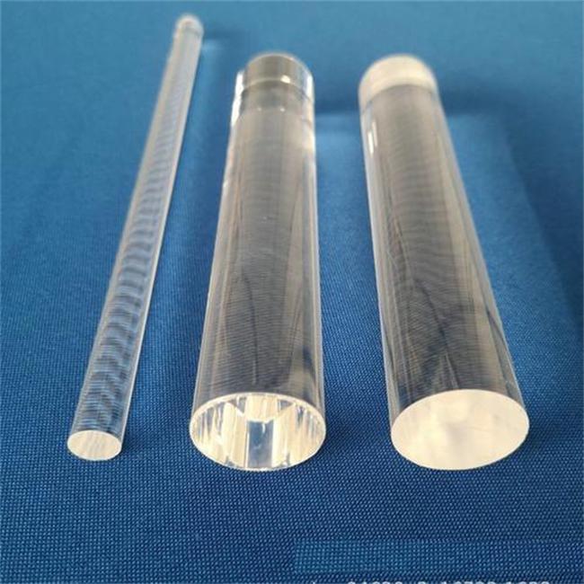 Laboratory quartz rod supplier Proveedor de varillas de cuarzo de laboratorio.
