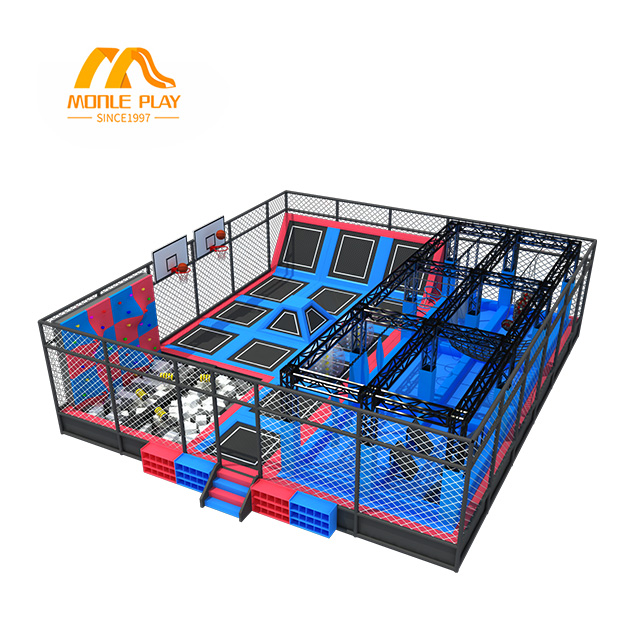 Parc de trampolines int&eacute;rieur