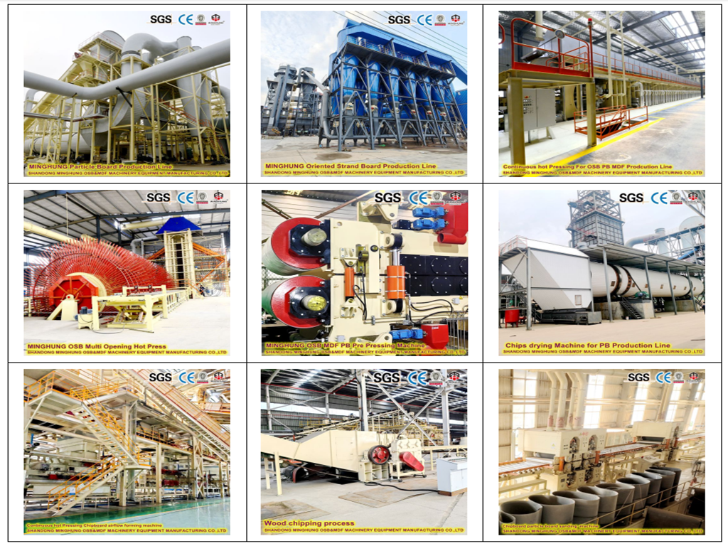 chipboard mdf osb production line China-Spanplatten-MDF-OSB-Produktionslinie