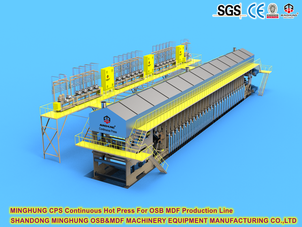 OSB MDF Production Line Вытворчая лінія OSB MDF