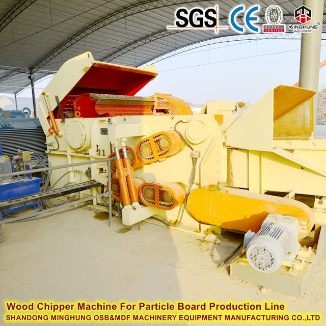 Wood Chipper Machine For Particle Board Production Line آلة تقطيع الأخشاب لخط إنتاج ألواح الجسيمات