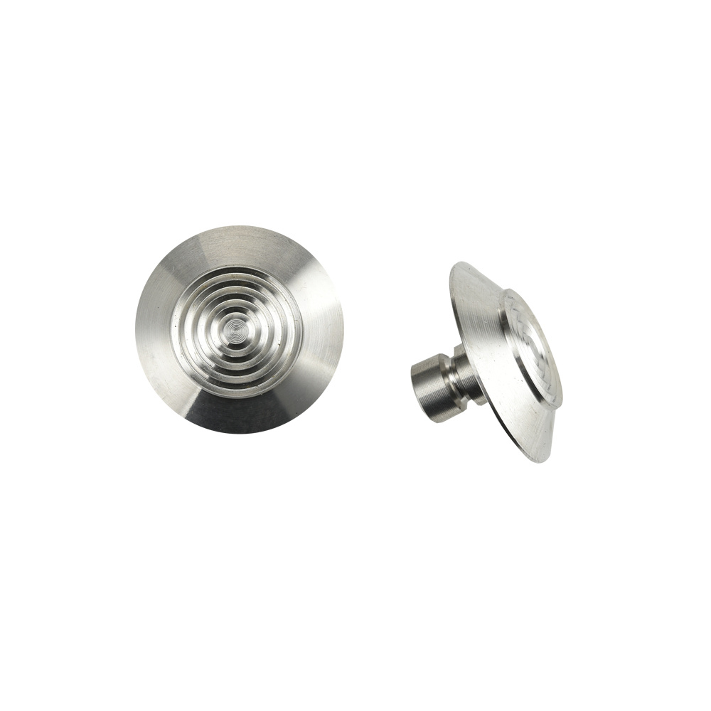customized tactile indicator stainless steel road stud Borchia stradale in acciaio inox con indicatore tattile personalizzato
