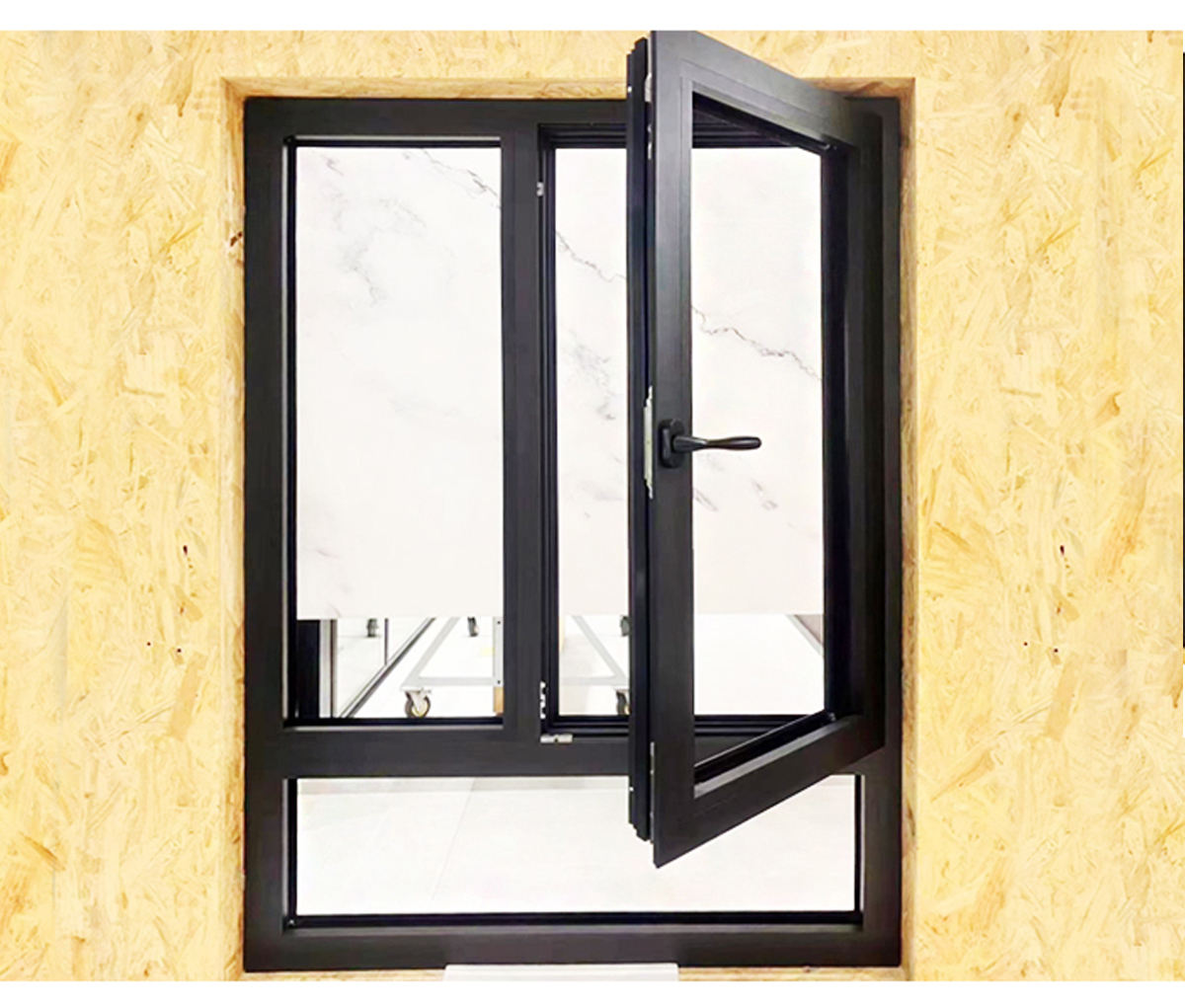 Aluminum Alloy Crank Casement Window অ্যালুমিনিয়াম খাদ ক্র্যাঙ্ক কেসমেন্ট উইন্ডো