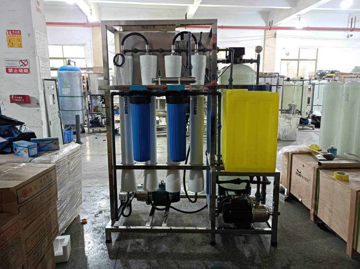 Sistema de desalinizaci&oacute;n de agua RO de agua de mar 500LPH potable