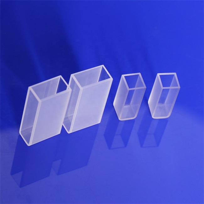 2-40mm laboratory quartz cuvette wholesaler Mayorista de cubetas de cuarzo de laboratorio de 2-40 mm