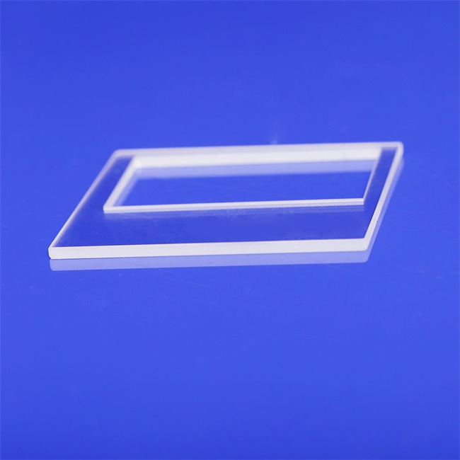 JGS1 UV Optical Transparent Quartz Plate Price Prezzo della lastra di quarzo trasparente ottico UV JGS1