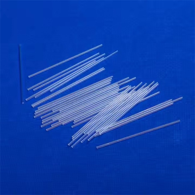 Clear Capillary Fused Silica Tubes أنابيب السيليكا المنصهرة الشعرية الشفافة