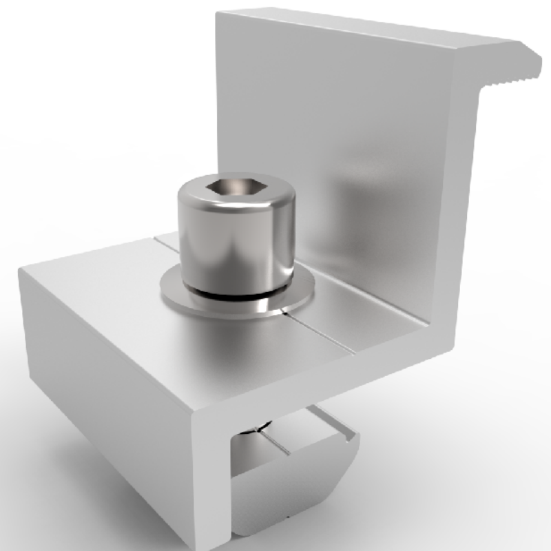 PV Module Standing Seam Mount Clamp የ PV ሞዱል የቁም ስፌት ተራራ ክላምፕ