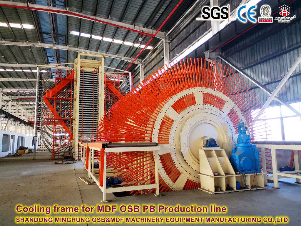 Cooling frame for mdf pb osb hot press machine إطار التبريد لآلة الضغط الساخن mdf pb osb
