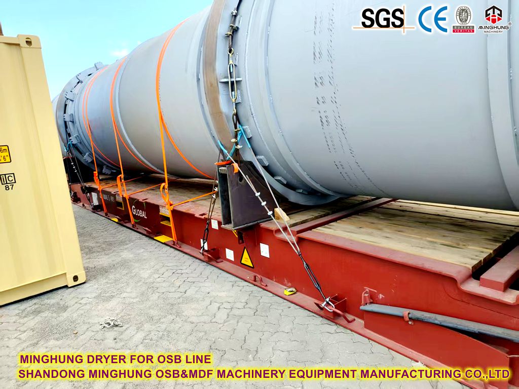 MINGHUNG DRYING FOR OSB LINE تجفيف MINGHUNG لخط OSB