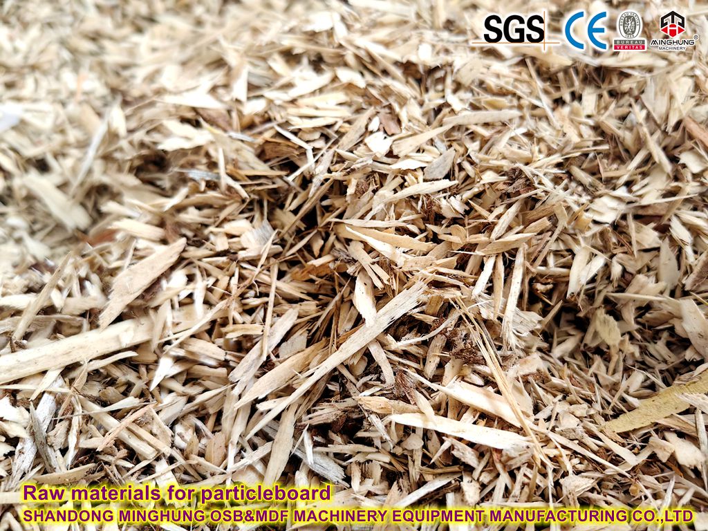 Raw materials for Chipboard Çip üçin çig mal
