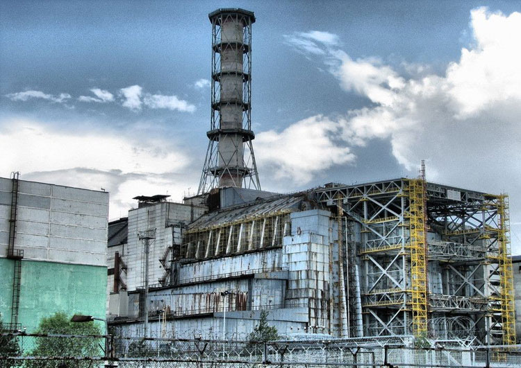 Chernobyl nuclear power plant Kerncentrale van Tsjernobyl