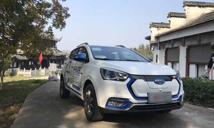 Liquid cold electric vehicle Vloeibaar koud elektrisch voertuig