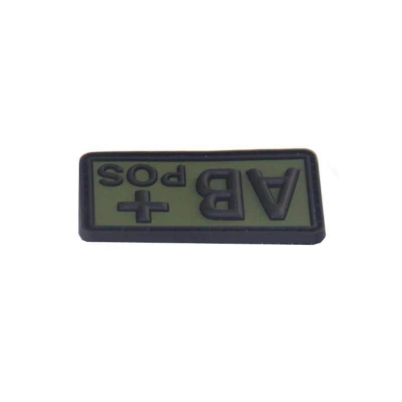 czarna naszywka PCV OEM dla dzieci