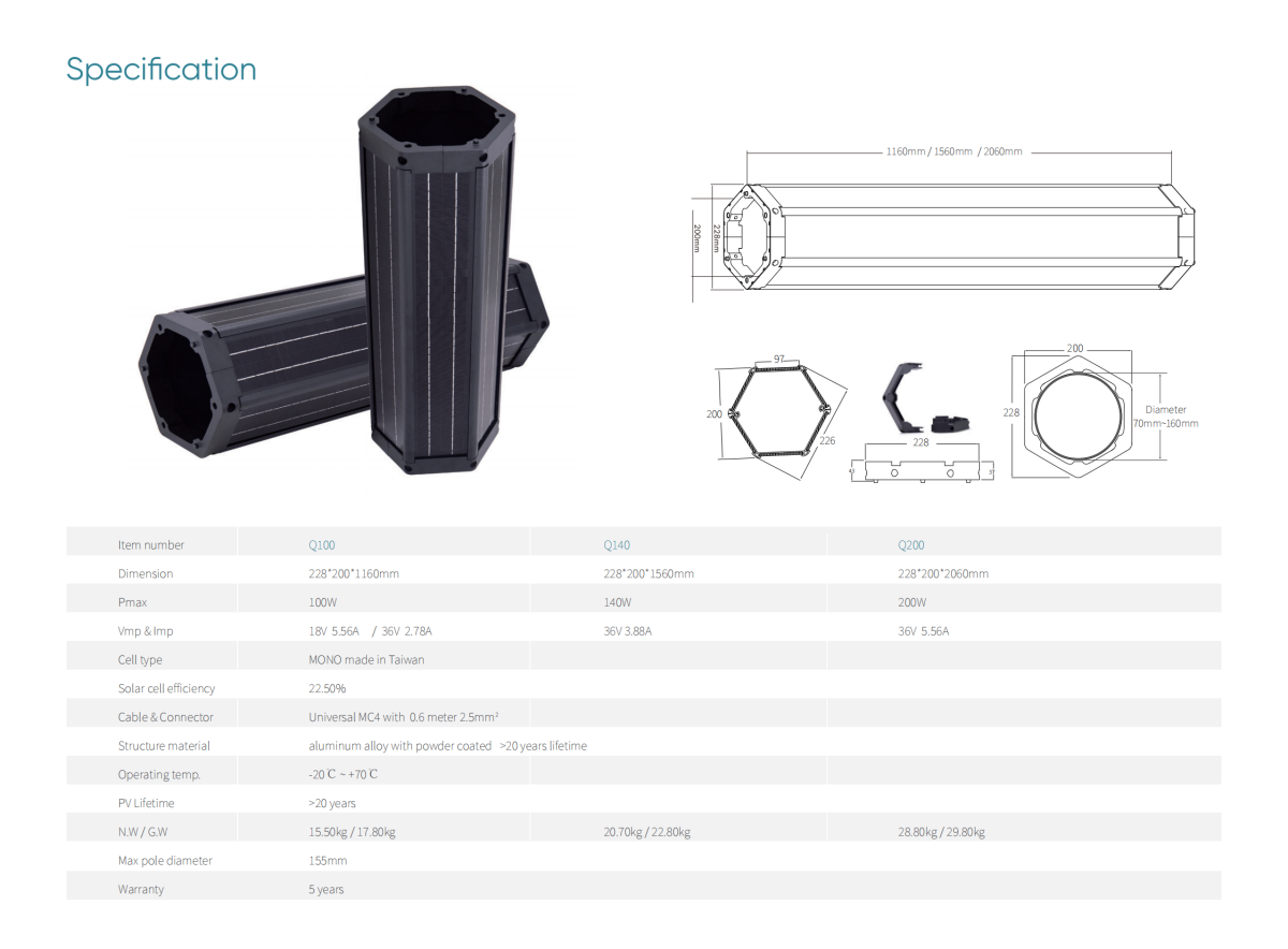 Solarwrap Pole_03 太陽能包裹桿_03