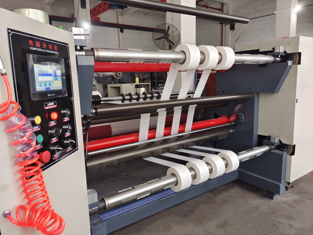 paper slitting machine دستگاه برش کاغذ