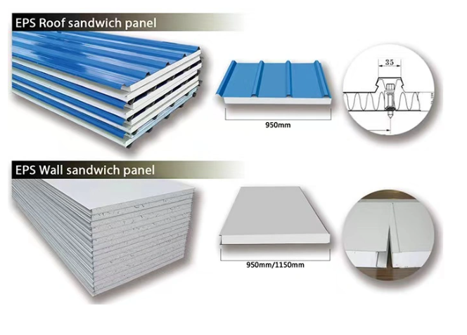 EPS sandwich panel EPS夾芯板