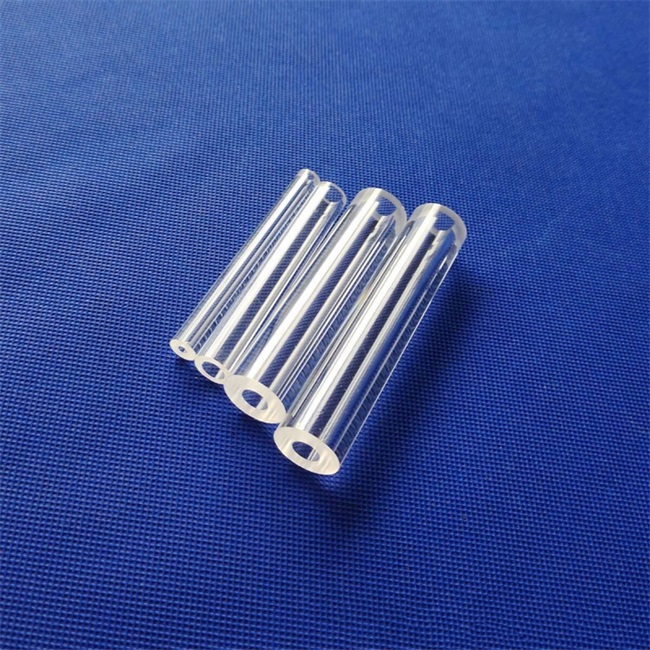 Thick wall reinforced quartz tubes Tubos de quartzo reforçados com parede espessa