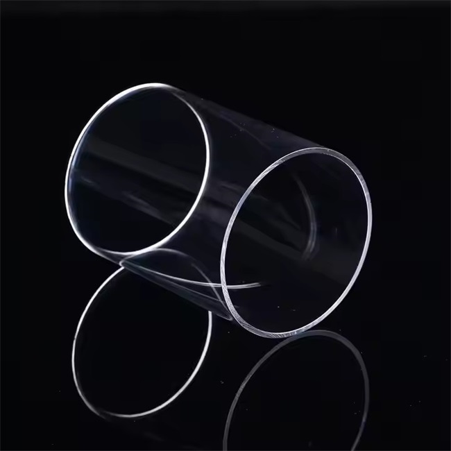 Diameter 100-600mm fused silica flange tubes Tubi flangiati in silice fusa diametro 100-600 mm