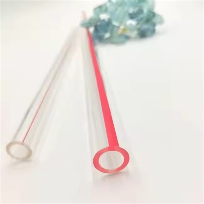 Liquid level gauge quartz tube Tubo de quartzo para medidor de nível de líquido
