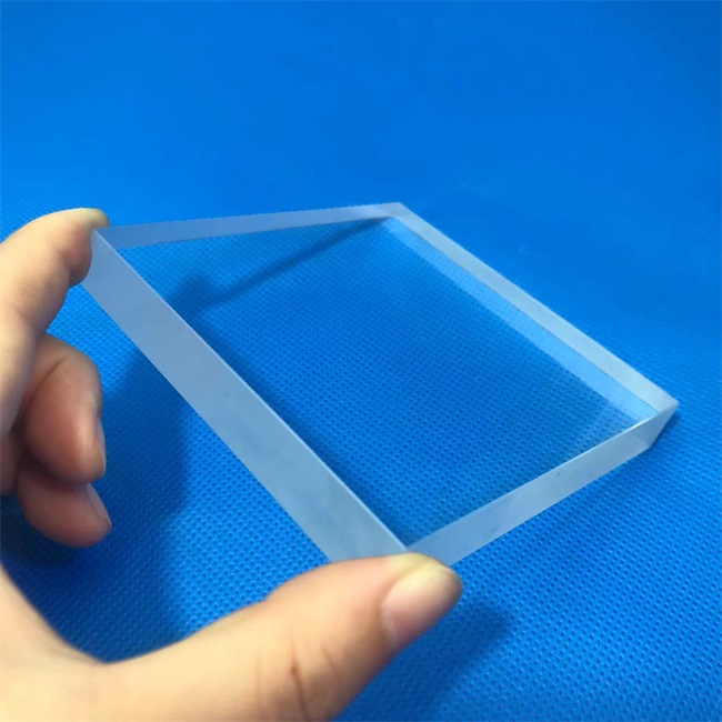 Transparent quartz window plate UV quartz plate 투명한 석영 창판 UV 석영판