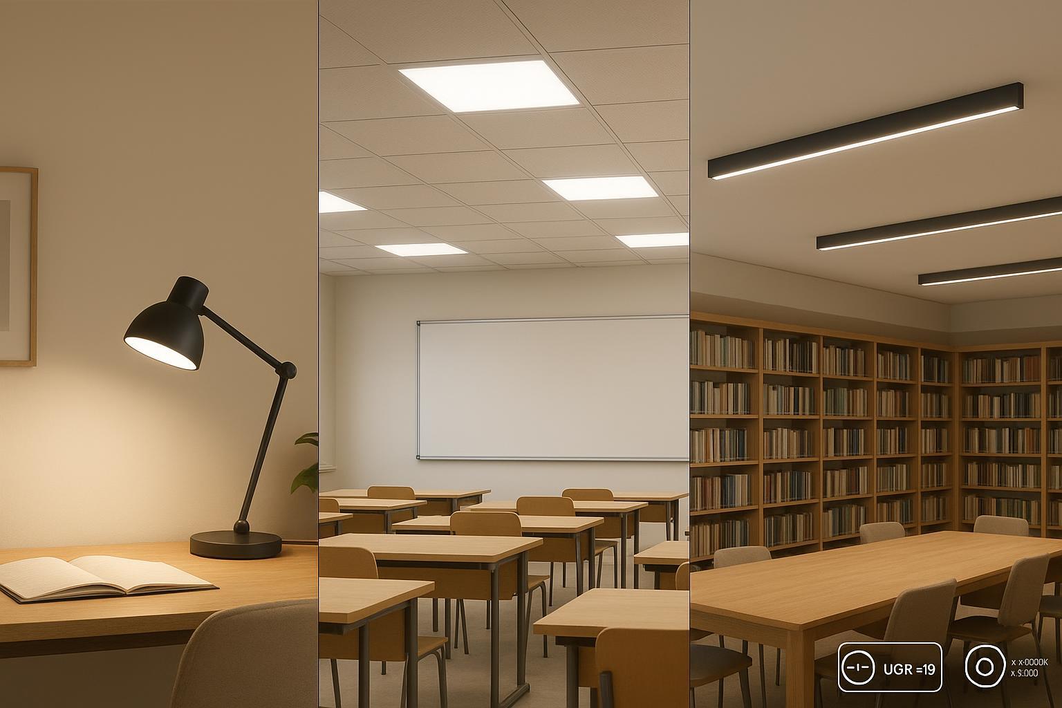 Ultimate Guide To UGR 19 Lighting Anti‑Glare LED Selection Guida definitiva alla selezione dei LED antiriflesso per l'illuminazione UGR 19