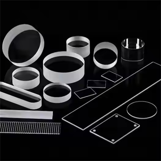 Manufacturer of fused silica optical JGS1 JGS2 JGS3 glass plate Hersteller von optischen Quarzglasplatten JGS1 JGS2 JGS3