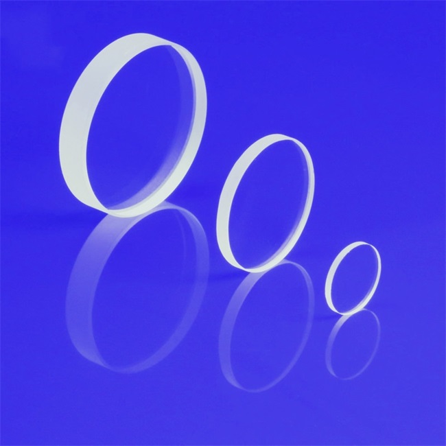Custom Polished Quartz Glass Lenses Lentilles en verre de quartz poli sur mesure