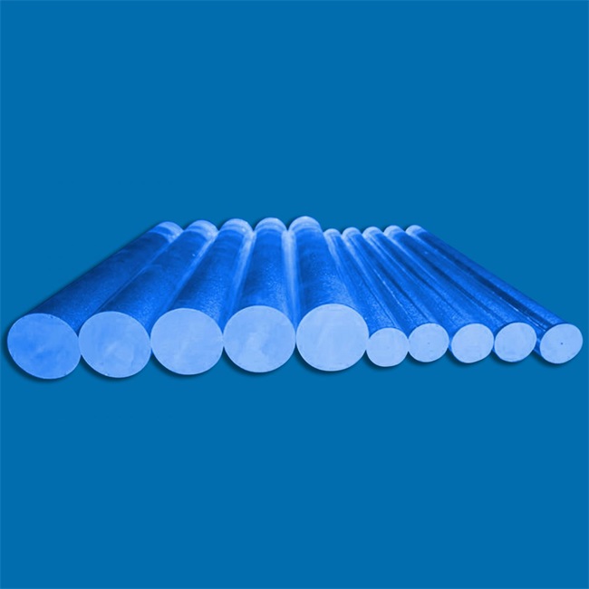 High temperature furnace quartz rod Hochtemperaturofen-Quarzstab