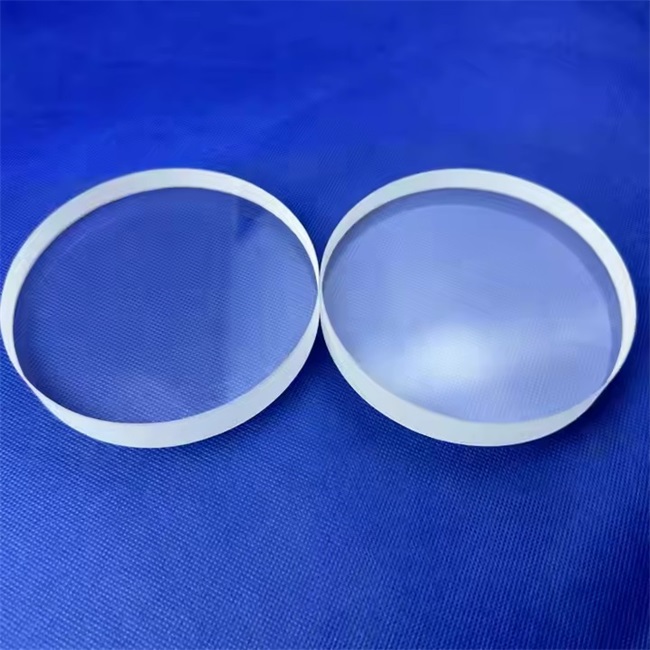 10-900mm diameter laboratory quartz observation window 直径10-900mmの実験室用石英観察窓