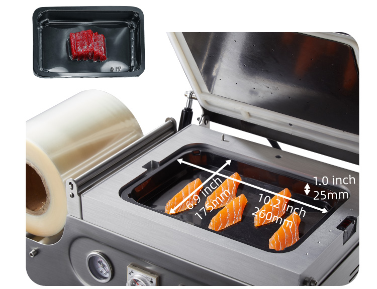 Vacuum Tray Sealer เครื่องซีลถาดสูญญากาศ