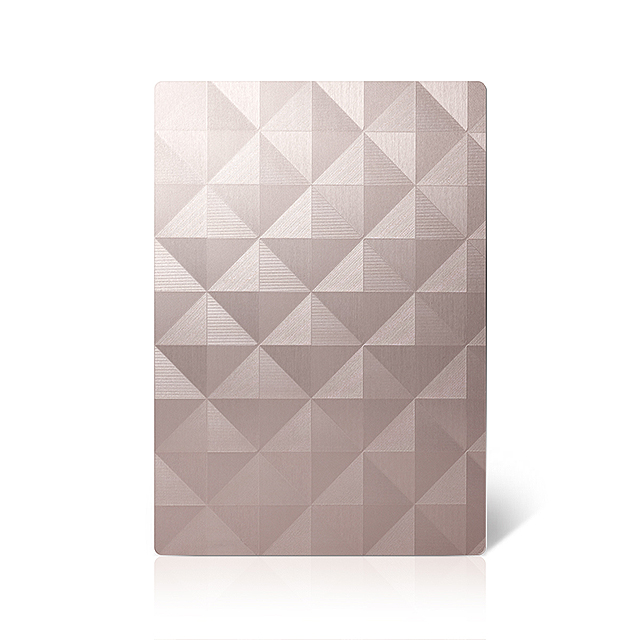 3D patterned anodized aluminum plate (3) Placa de aluminio anodizado con estampado 3D (3)