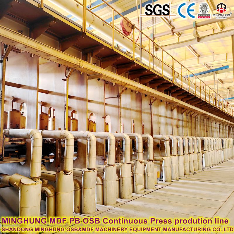 Continuous Press Machine Üznüksiz metbugat enjamy