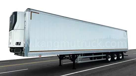 Refrigerated-Frozen-Freezer-Freezing-Cool-Van-Box-Seafood-Fresh-Vegetable-Fruit-Milk-Food-Vaccine-Medicine-Cold-Chain-Transportation-Semi-Trailer-Vehicle-Truck Réfrigéré-Surgelé-Congélateur-Congélateur-Cool-Van-Box-Fruits de mer-Frais-Légumes-Fruits-Lait-Alimentation-Vaccin-Médecine-Chaîne-du-Froid-Transport-Semi-remorque-Véhicule-Camion